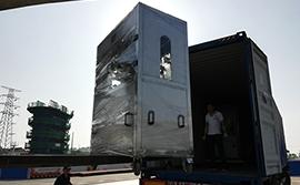 Carbonated drinks production line shipped and delivered to Chile